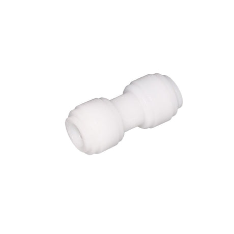 NeoFit - Acetal Natural White Union Connector 1/4" tube x 1/4" tube