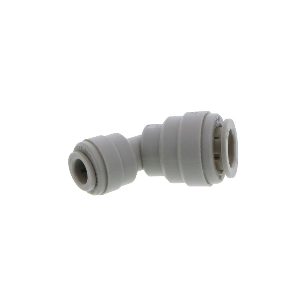 DMfit Offset Connector - 3/8" Push-in x 1/4" Push-in