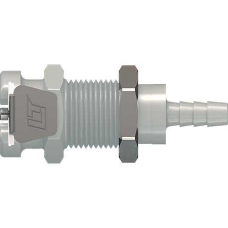 LinkTech PANEL MT SOCKET NV 1/8HB MOLDED WHITE