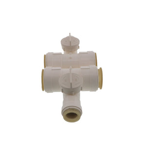 Watts AquaLock/SeaTech - Dual Union Body - 1 CTS x 1/2 CTS