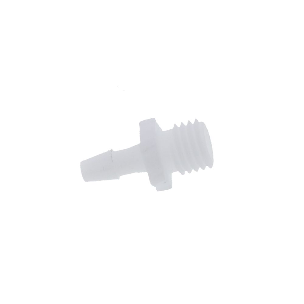 FitQuik Acetal Screw Type Blood Pressure Connector - 5/16 UNF x 1/8 ID Barb