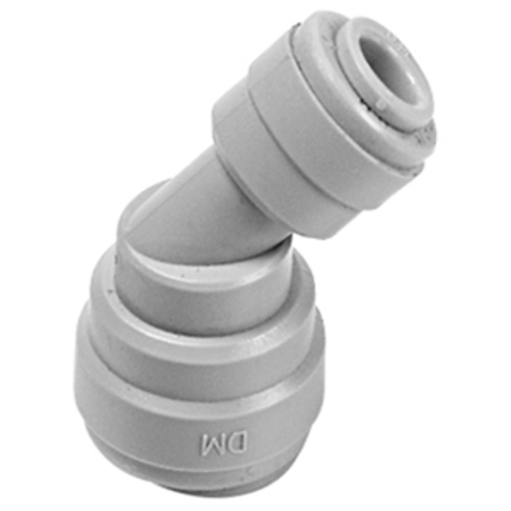 DMfit Offset Connector - 1/2" Push-in x 5/16" Push-in