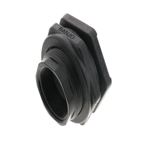 2.00" Polypropylene Bulkhead Tank Fitting with EPDM Gaskets