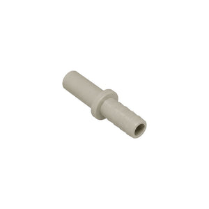 neoFit - Acetal Natural Gray Stem Barb Connector 1/4"stem x 3/16"barb