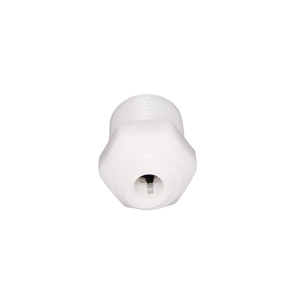 NeoFit - Acetal Natural White Male Connector 3/8" tube x 1/2"NPTF