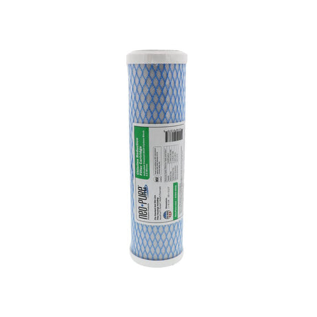Neo-Pure CTOC-2510 9-7/8" x 2-1/2" Cyst Reduction Carbon Block Cartridge 0.5 Micron