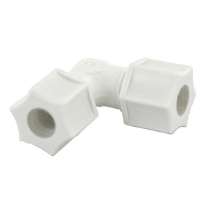 JACO 50-12-P-PG Polypropylene Union Elbow 3/4 OD Tube x 3/4 OD Tube