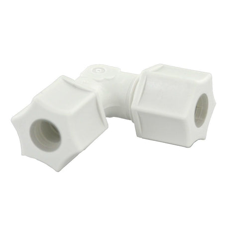 JACO 50-8-N-O Nylon Union Elbow 1/2 OD Tube x 1/2 OD Tube
