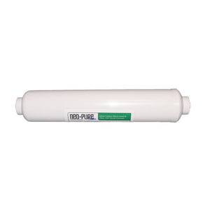 Neo-Pure Inline 2x10 1mic Carbon Block Level III Filter 3/8" Quick-Connect