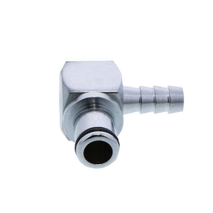 LC23004 Elbow Hose Barb Coupling Insert 1/4 ID Barb