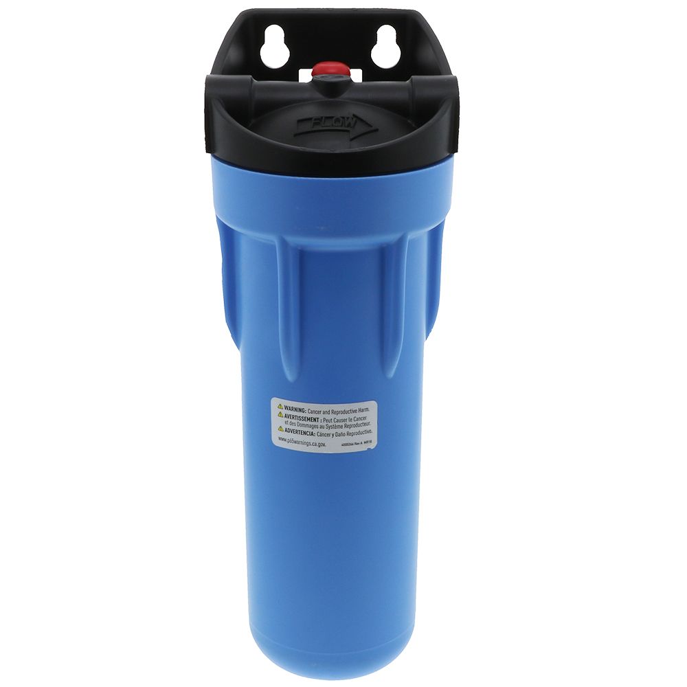 Pentek 150550 10" 3G Standard Filter Housing Black/Blue IB w/ PR - 3/4" FPT