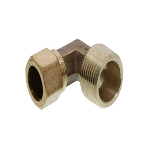 Brass Compression Elbow - 5/8 Compression x 3/4 MPT