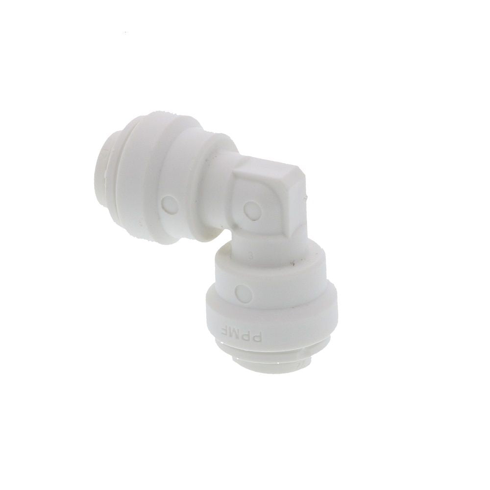 John Guest Union Elbow Polypro  - 1/4