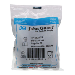 John Guest Female Adapter BSPP - 3/8 x 3/8  BSPP