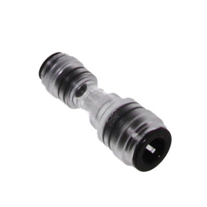 John Guest NC674 Clear Bodied Straight Tube Connector 8mm x 5mm