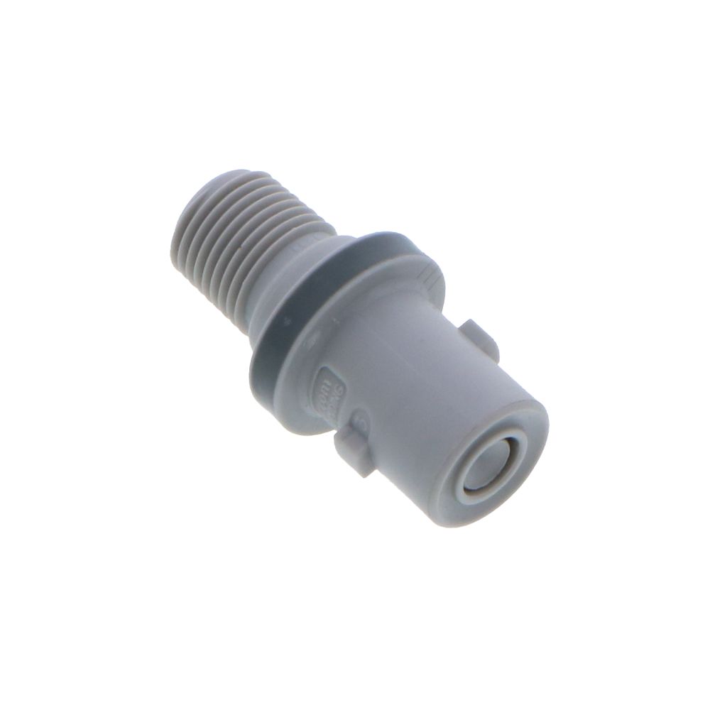 NS2D2402 Valved Male Thread Coupling Insert 1/8 NPT