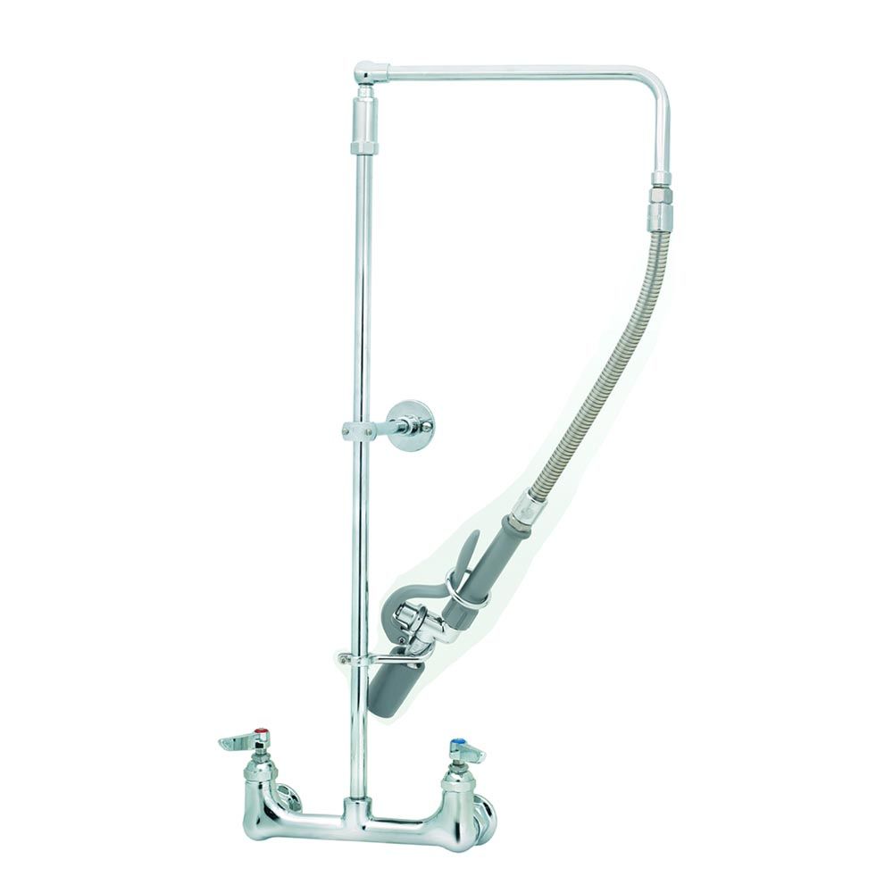 T&S Brass B-0131-BC Easyinstall Deck Mount Pre-Rinse Faucet w/ 8" Centers, 29-15/16" H, Low Flow Spray Valve and Wall Bracket,New Products : American Fashion Style Bags On Sale T&S Brass B-0131-BC Easyinstall Deck Mount Pre-Rinse Faucet w/ 8" Centers, 29-15/16" H, Low Flow Spray Valve and Wall Bracket,New Products : American Fashion Style Bags On Sale