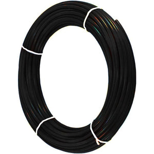 Black 6mm OD LLDPE Polyethylene Tubing