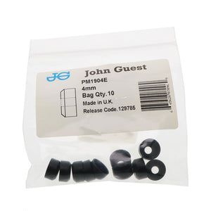 John Guest Collet Cover - 4mm, 5/32 OD Black