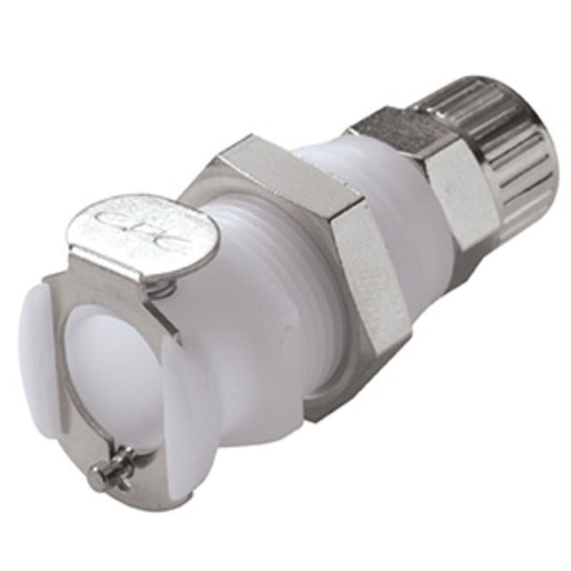 29700 NSF Valved Panel Mount Coupling Body 3/8 PTF