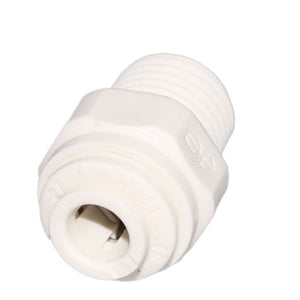 John Guest Male Connector NPTF Polypro - 1/4 x 1/4 NPTF