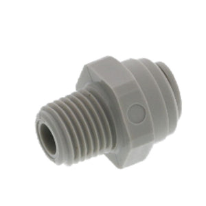 DMfit Straight MNPT Male - 5/16 Push-In x 1/4 MNPT