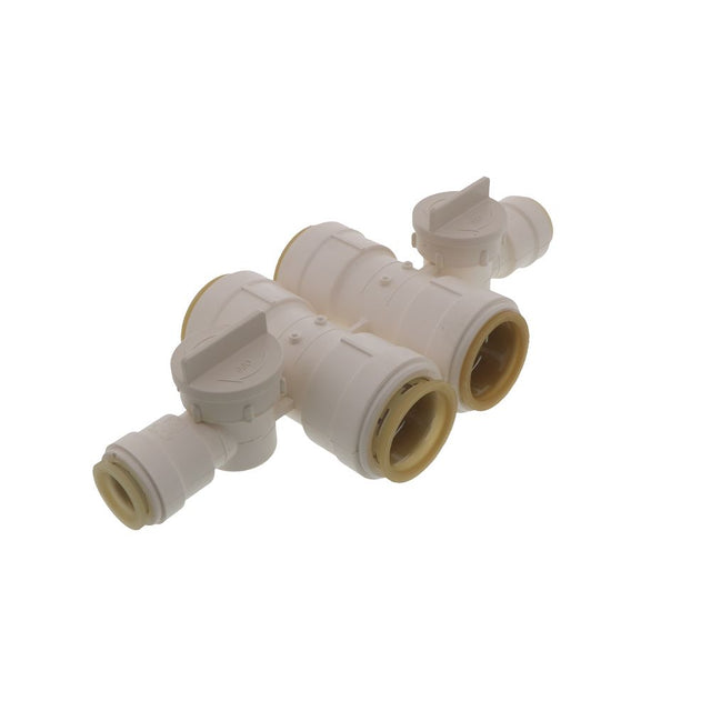 Watts AquaLock/SeaTech - Dual Union Body - 1 CTS x 1/2 CTS