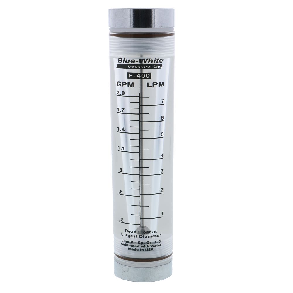 Blue White F-400N INLINE Rotameter