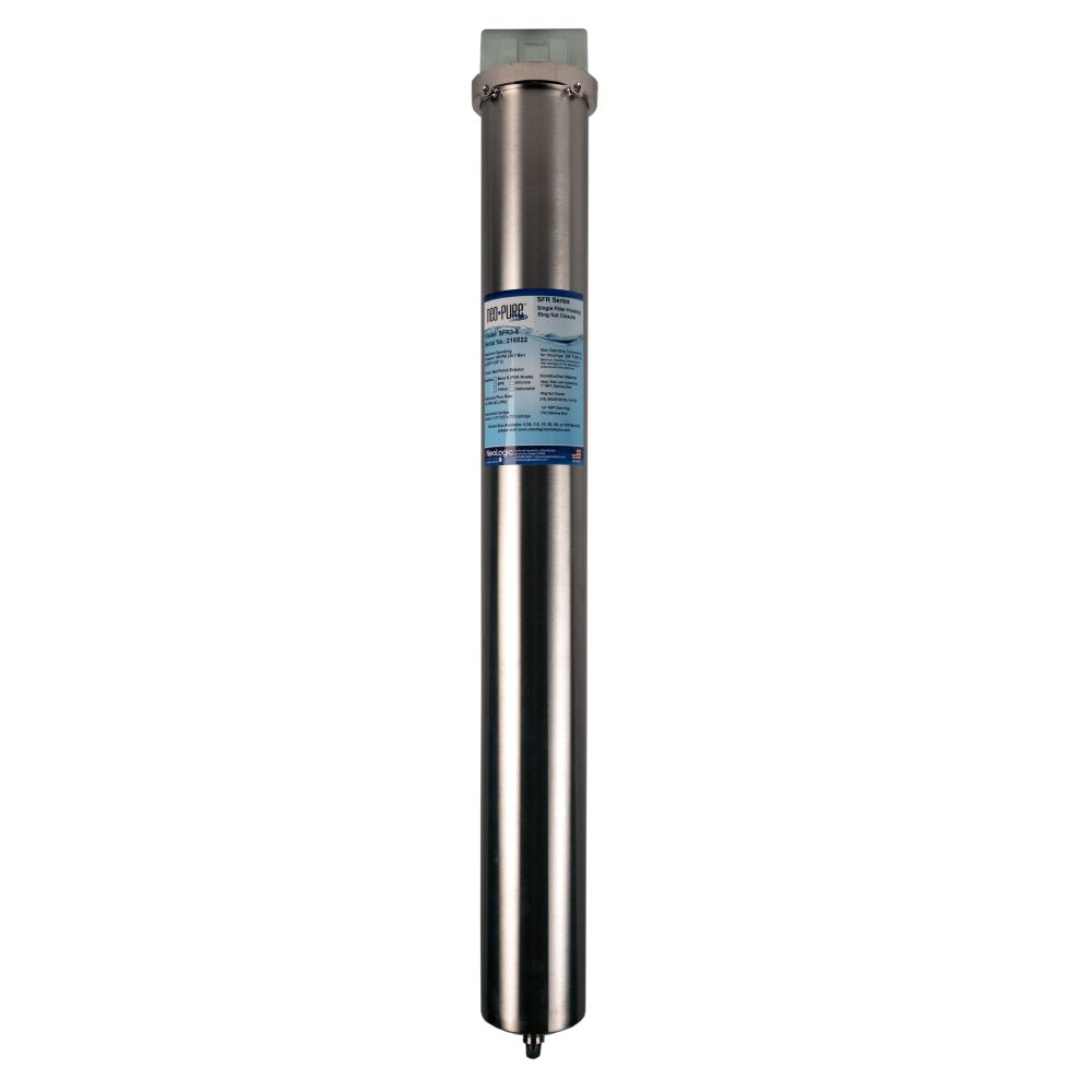Neo-Pure SFR3 Series Single Filter Housing with Ring Nut Closure - 1" Inlet/Outlet,New Products : American Fashion Style Bags On Sale