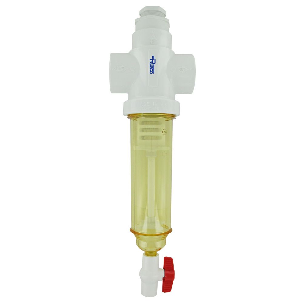 Rusco Chemically Resistant Sediment Trapper Filter Combo Style 2" PE - 100 Mesh [152 micron]