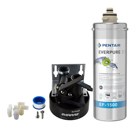 Everpure EF-1500 Full Flow Drinking Water Filter System - EF-1500 System with Wholesale Accessories