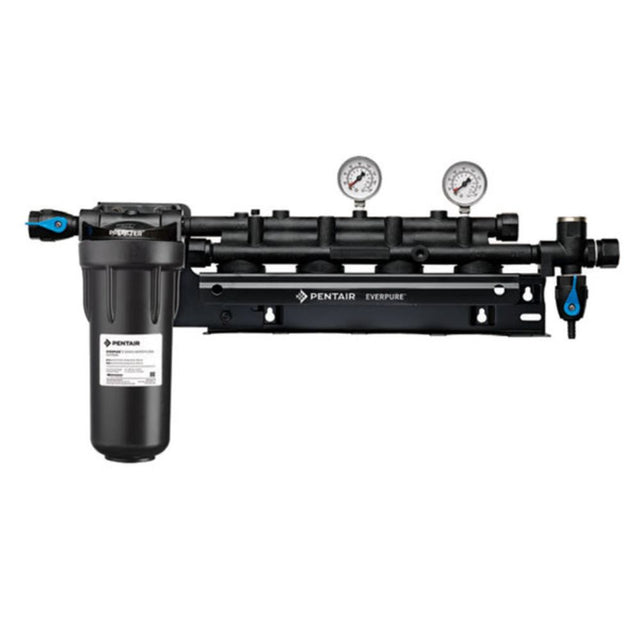 Everpure EV9293-04 Coldrink/Insurice Quad Manifold with 10" Prefilter