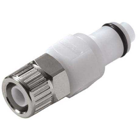 PLCD200M8 Valved In-Line 8 MM PTF Coupling Insert 1/4 PTF
