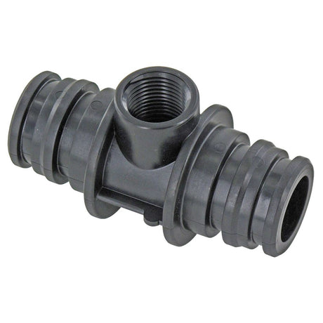 3M Water Filtration 85-8526 Double Ended Connector w/ Gauge Port for High Flow Manifolds