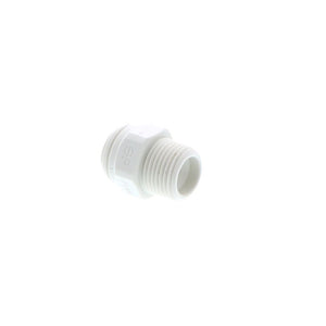 John Guest Male Connector NPTF Polypro - 3/8 x 3/8 NPTF