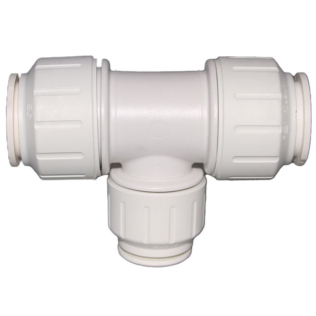 John Guest Reducing Tee - 1 x 1 x 3/4 CTS