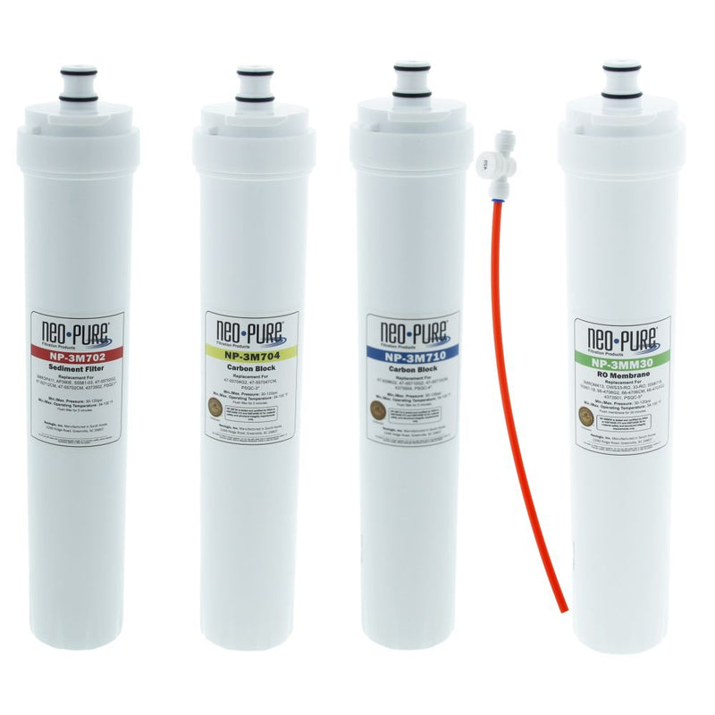 Neo-Pure NP-SQC4 SQC Compatible Replacement Filter Kit