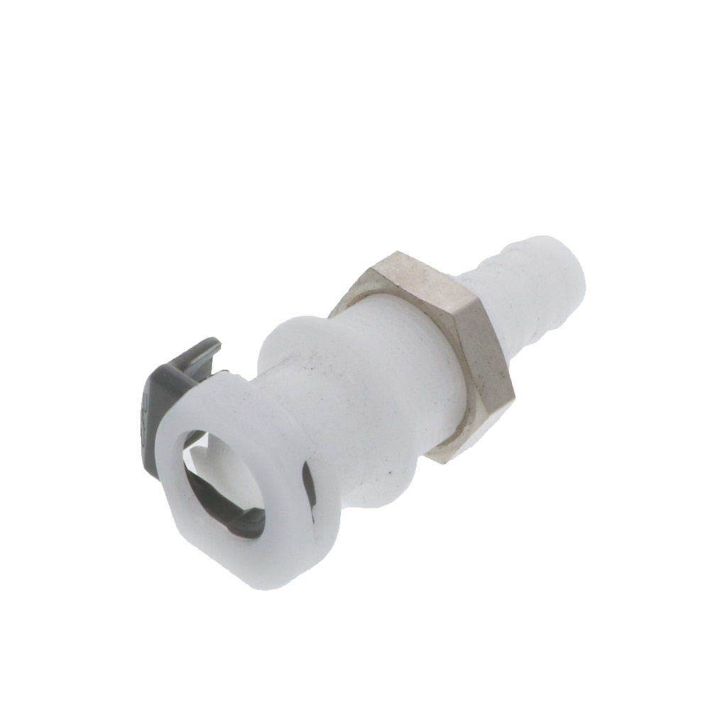 APC16006 Panel Mount Hose Barb Coupling Body 3/8 ID Barb