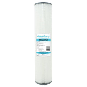 Neo-Pure PS-45200-50 20" BB High Efficiency Pleated Filter 50 micron
