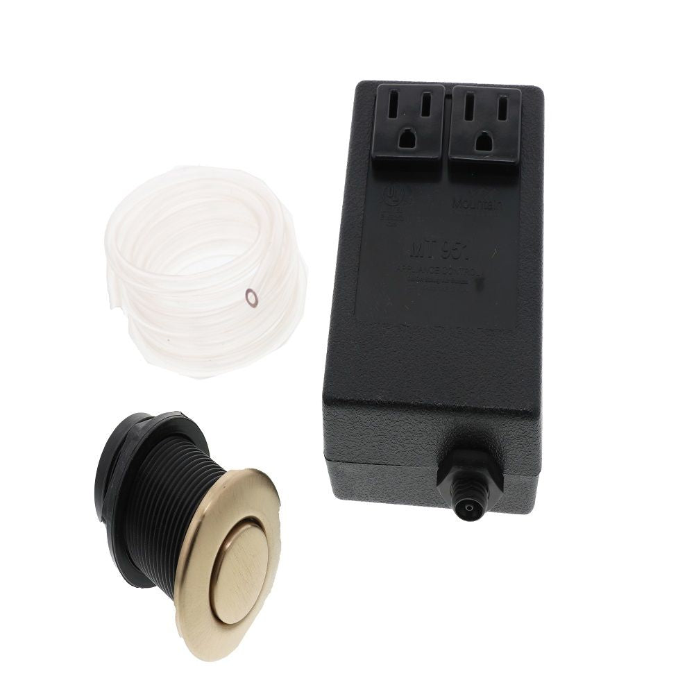 Mountain Plumbing MT951 Round Classic Touch Waste Disposer Air Switch