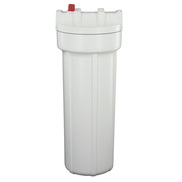 Pentek 10" Slim Line Water Filter Housing White/White w/ PR - 3/8" FPT