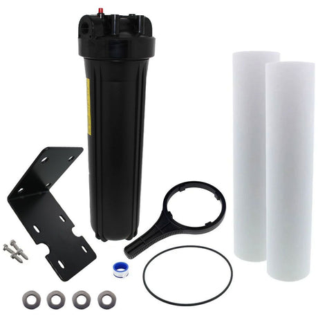 20" Heavy Duty Sediment Prefilter Kit - 1.5"