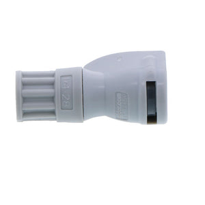 NS1D19042812 Valved In-Line Coupling Body 1/4-28 Flat Bottom Port