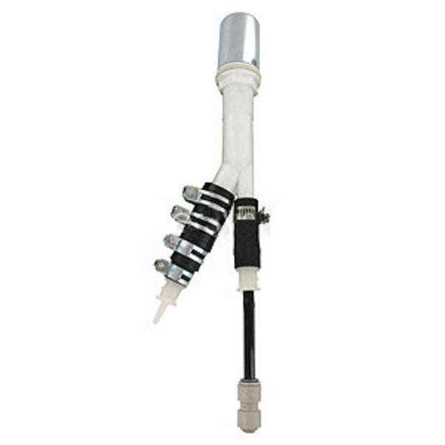 Air Gap Sink Mount Chrome Cover - 1/4 Push-in x 1/4 ID Barb