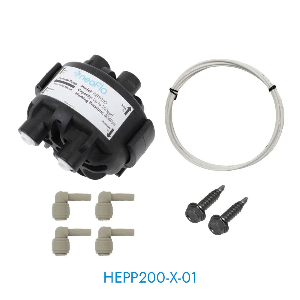 neoFlo HEPP200-X Permeate Pump for up to 200 GPD - Bundle Options