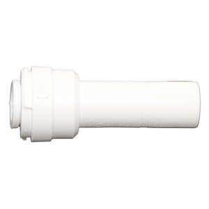 NeoFit - Polypropylene Natural White Reducer 1/4" OD x 3/8" Stem