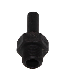 John Guest Stem Adapter BLACK ACETAL - 10mm x 1/2 BSP