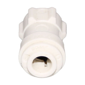John Guest Faucet Connector UNS Polypro - 1/4 x 7/16-24 UNS