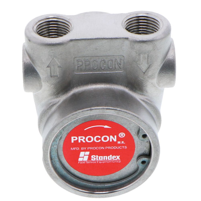Procon Pump NSF Stainless Steel 100 GPH 3/8" NPT w/ .188" Double Flat Drive [Clamp-on]