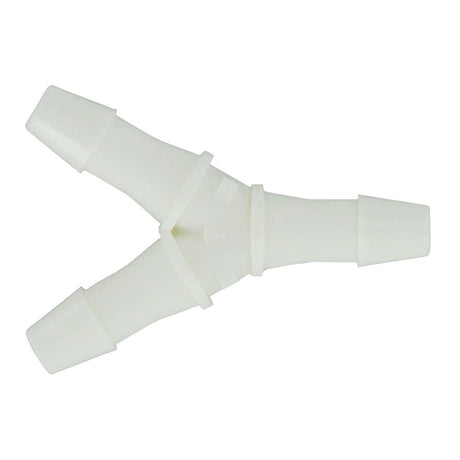FitQuik Nylon Union Y Barb Fitting - 1/8 ID x 1/8 ID x 1/8 ID
